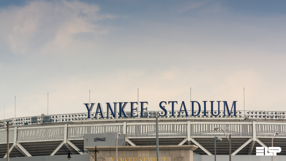 Outside of Yankee Stadium.